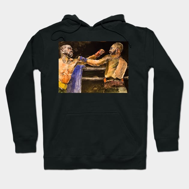 Boxing 2 Hoodie by Al1cee